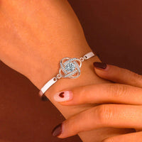 AVÓ E NETA - Pulseira Nó De Diamante™